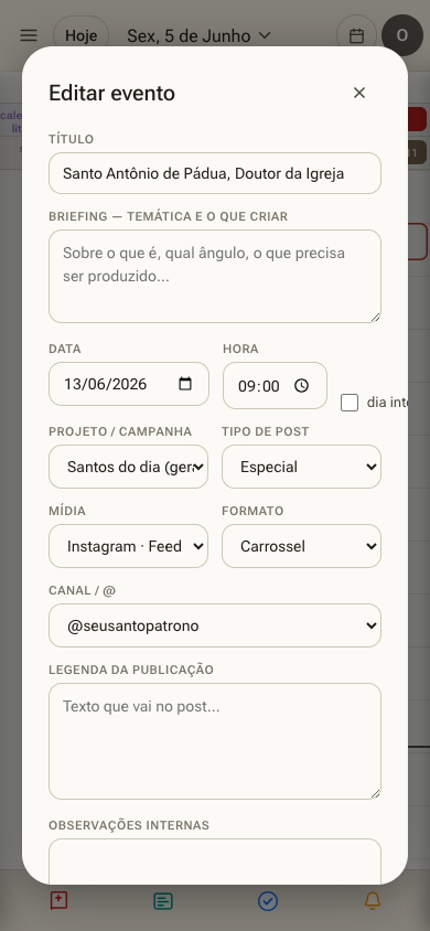 Ordo no celular